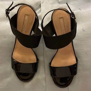 Antonio Melani Black Patent Heels